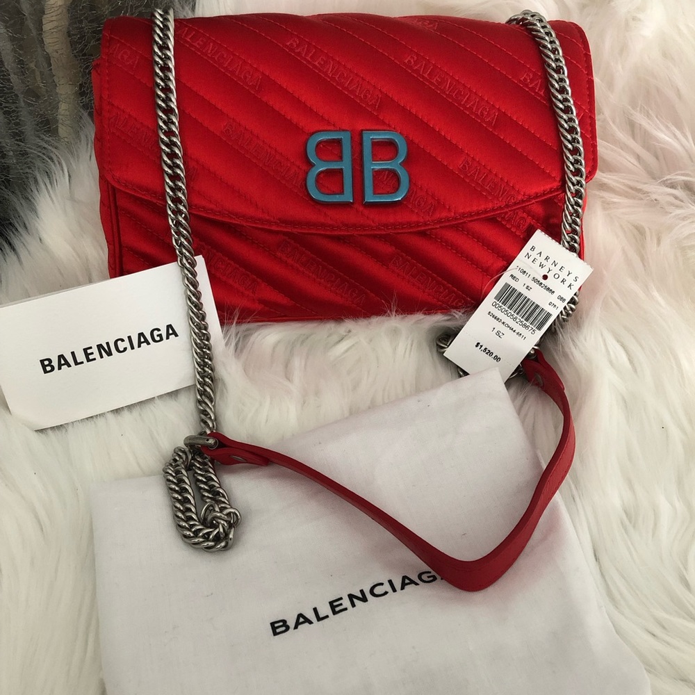Balenciaga BB Wallet on a Chain - Picture 6 of 8